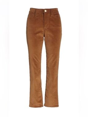 Frame Le High Straight Corduroy Pants
